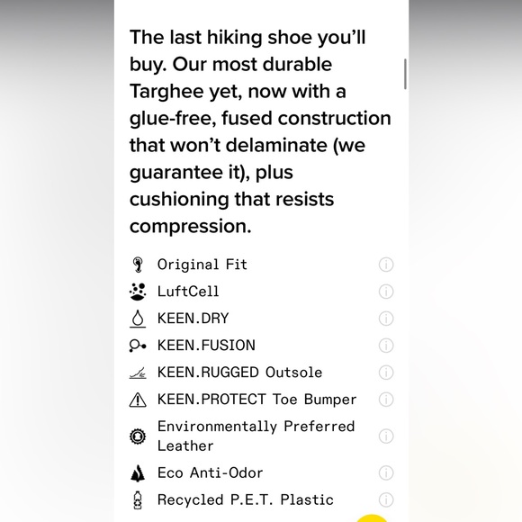 Keen Targhee IV waterproof hiking shoes - Picture 9 of 9